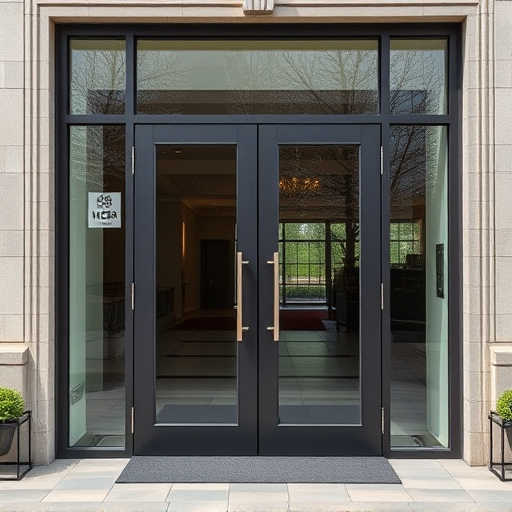 glass doors