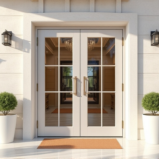 glass doors