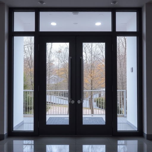 glass doors