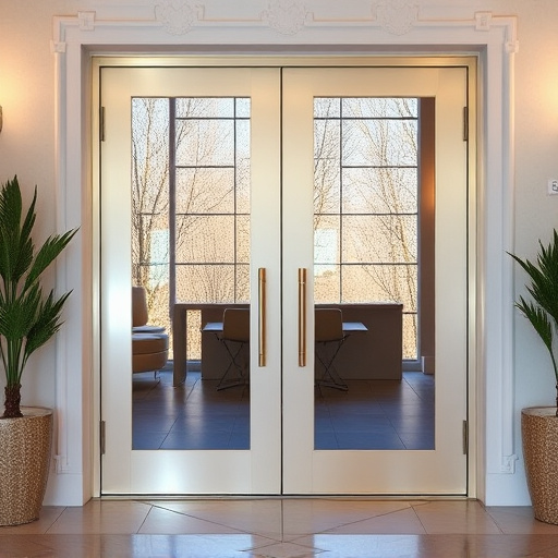 glass doors