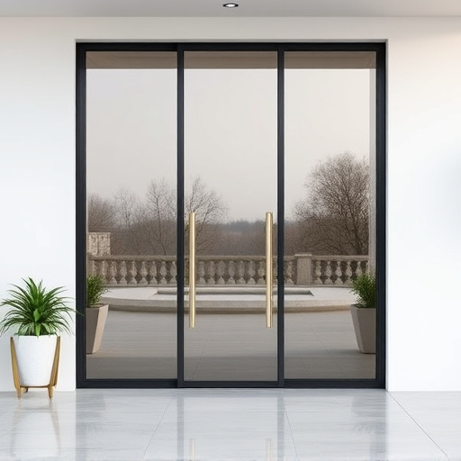 glass doors