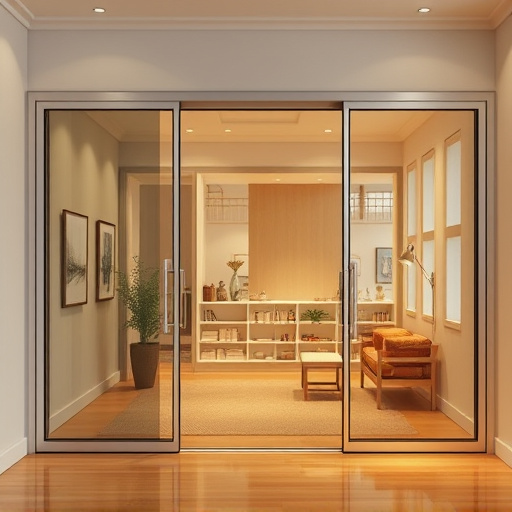 glass doors