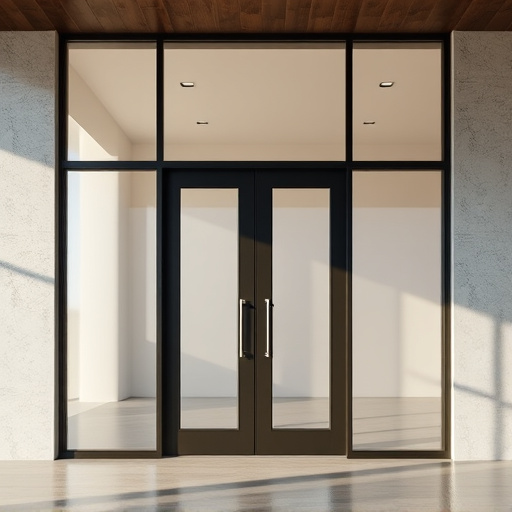 glass doors