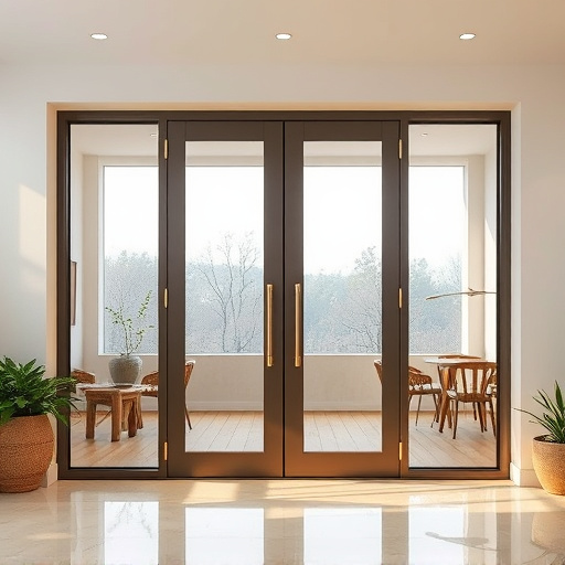 glass doors