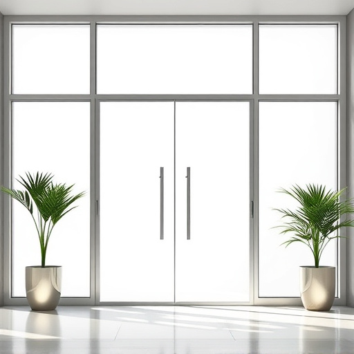 glass doors