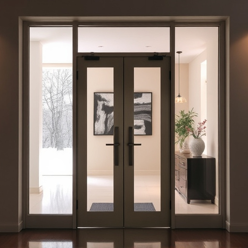 glass doors