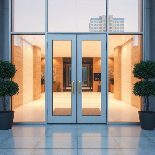 glass doors