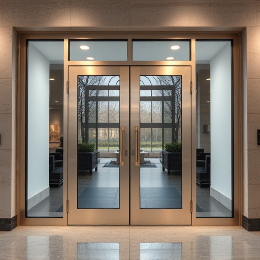 glass doors