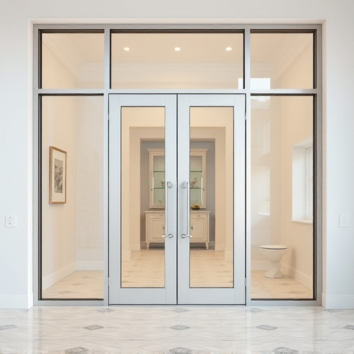 glass doors