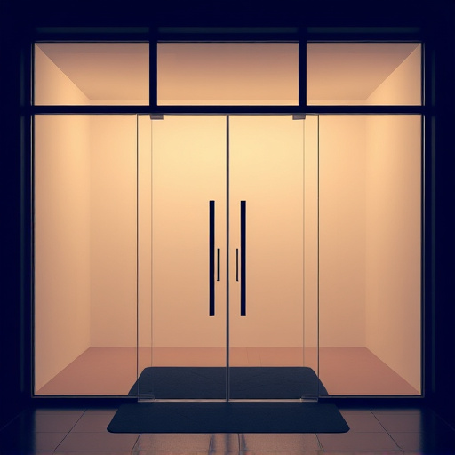glass doors