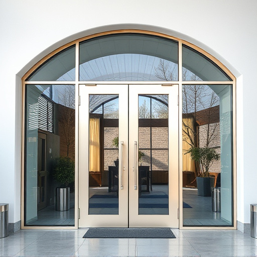 glass doors