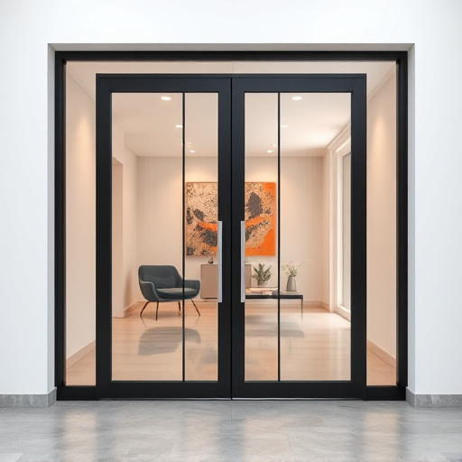 glass doors