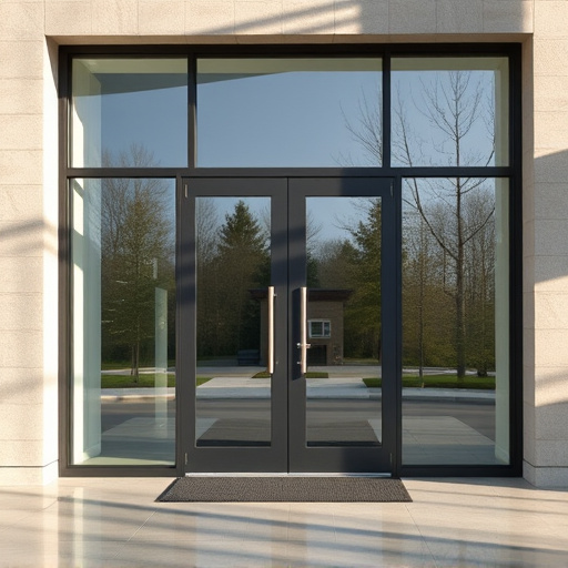 glass doors