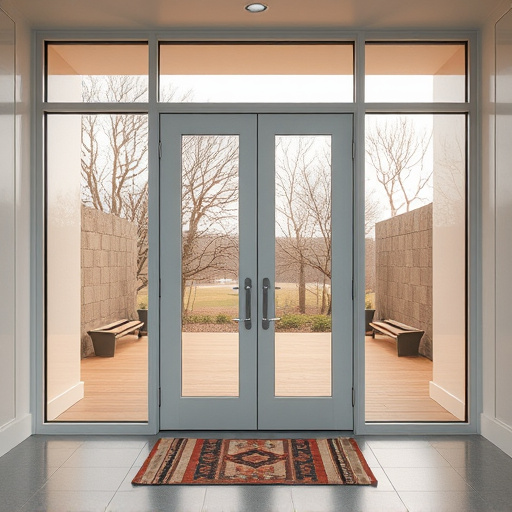 glass doors