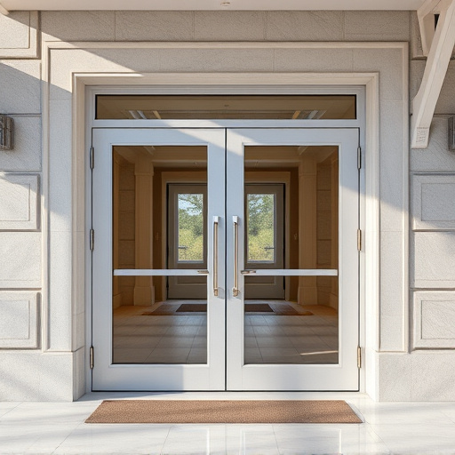 glass doors