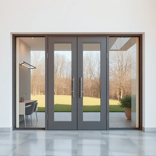 glass doors