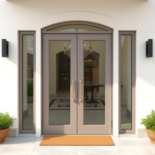 glass doors