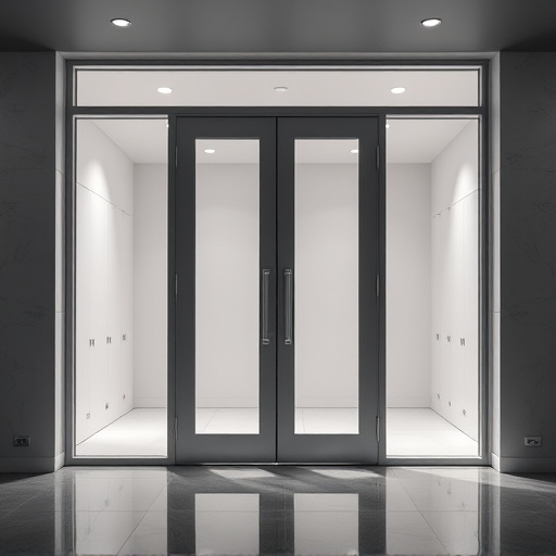 glass doors