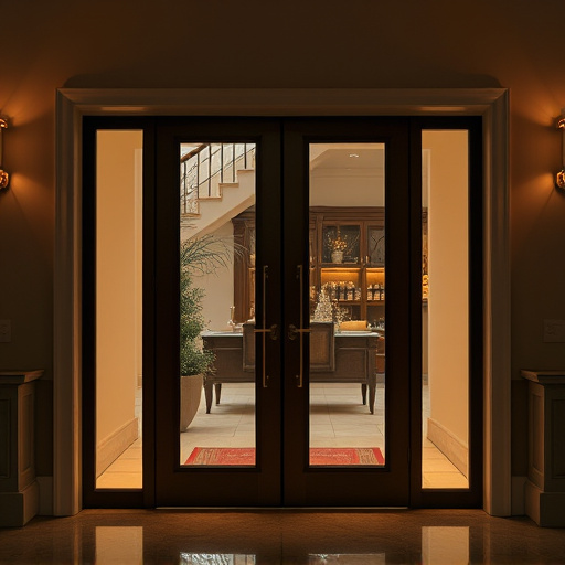 glass doors