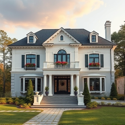 luxury house exterior