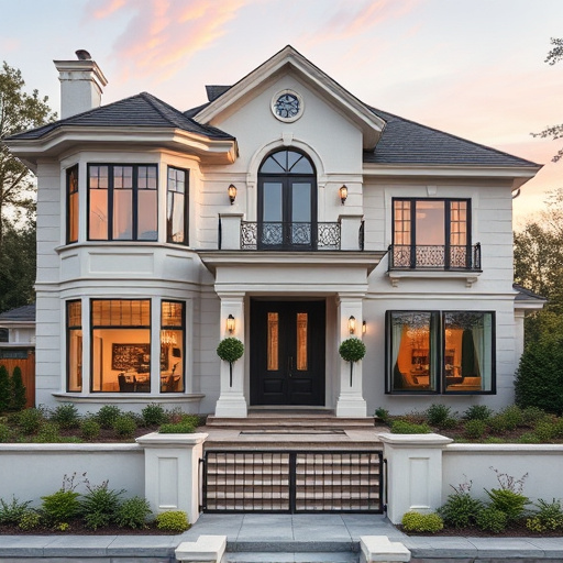 luxury house exterior