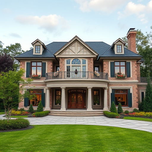luxury house exterior