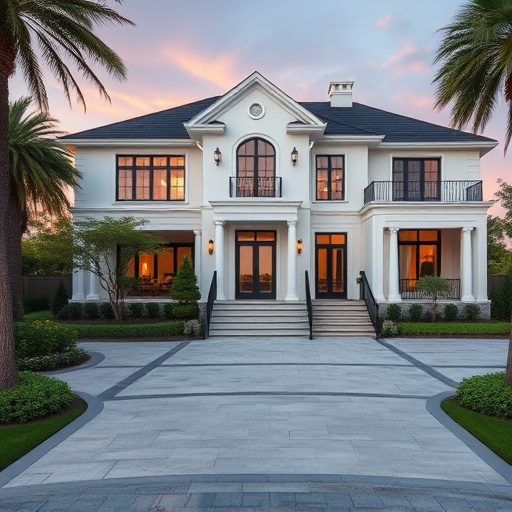 luxury house exterior