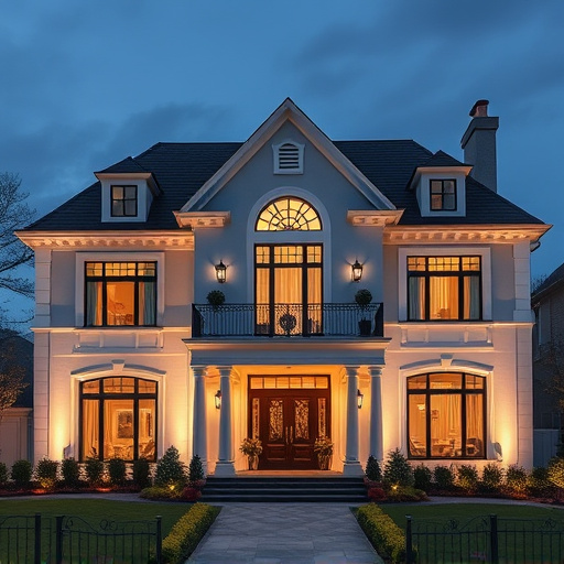luxury house exterior