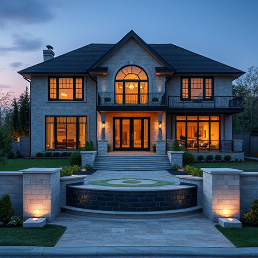 luxury house exterior