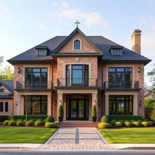 luxury house exterior