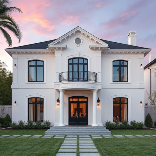 luxury house exterior