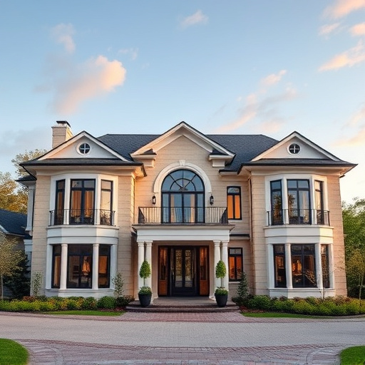 luxury house exterior