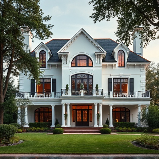 luxury house exterior