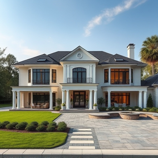 luxury house exterior