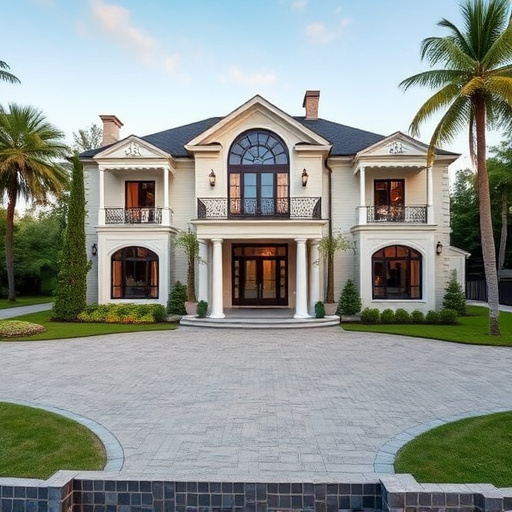 luxury house exterior