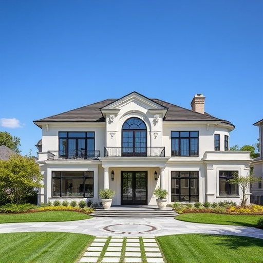 luxury house exterior