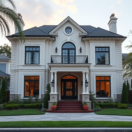 luxury house exterior