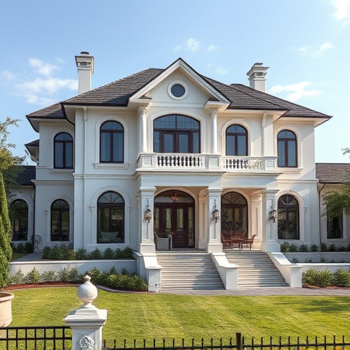 luxury house exterior