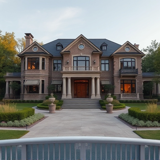 luxury house exterior
