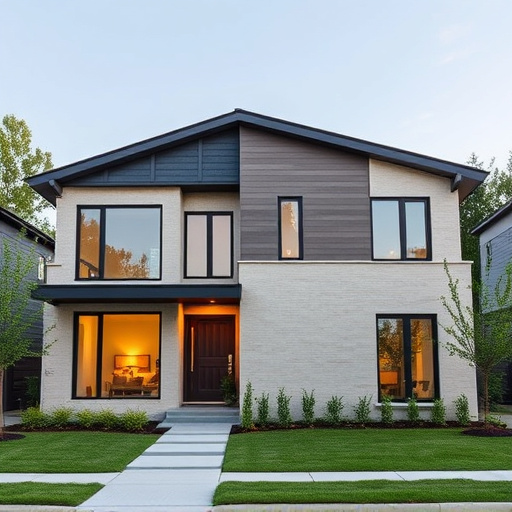 modern home exterior