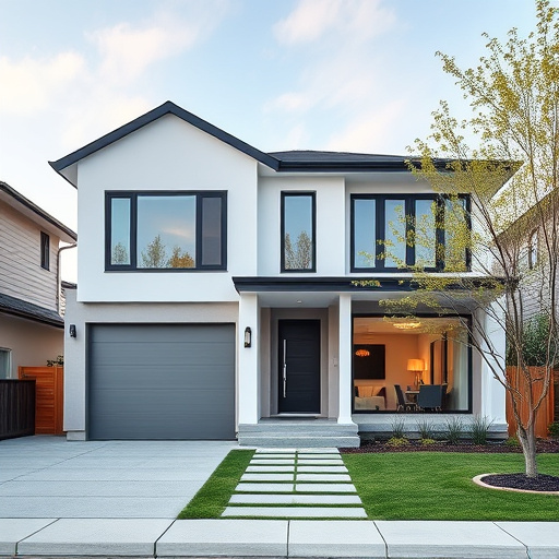 modern home exterior