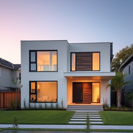 modern home exterior