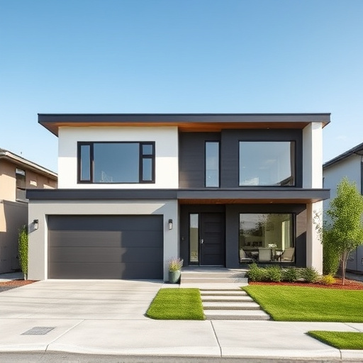 modern home exterior