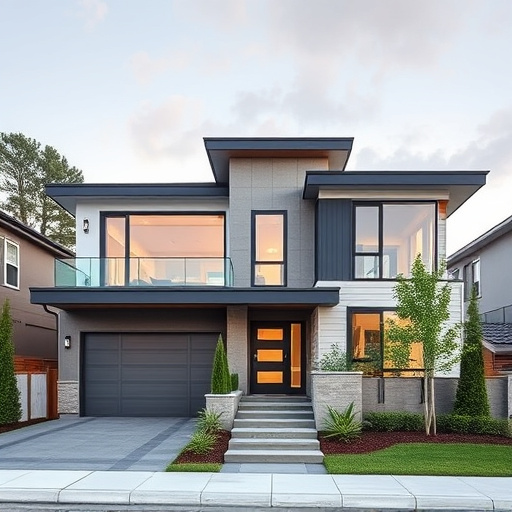 modern home exterior