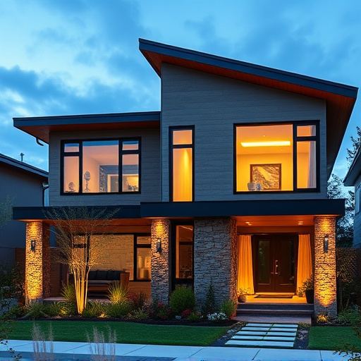 modern home exterior