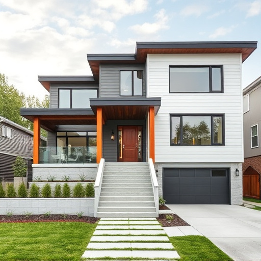 modern home exterior