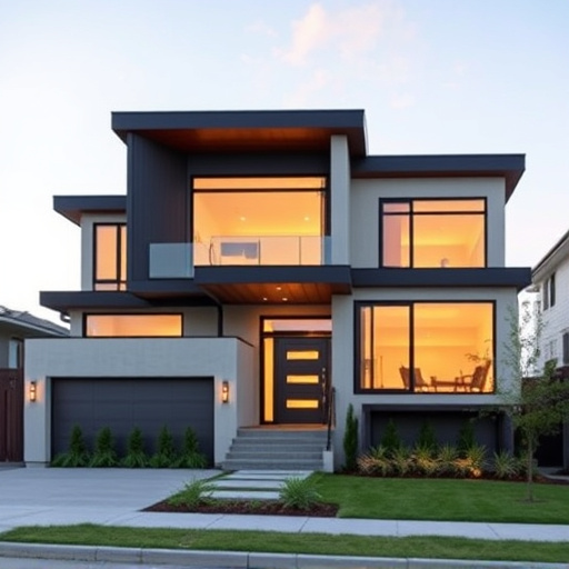 modern home exterior