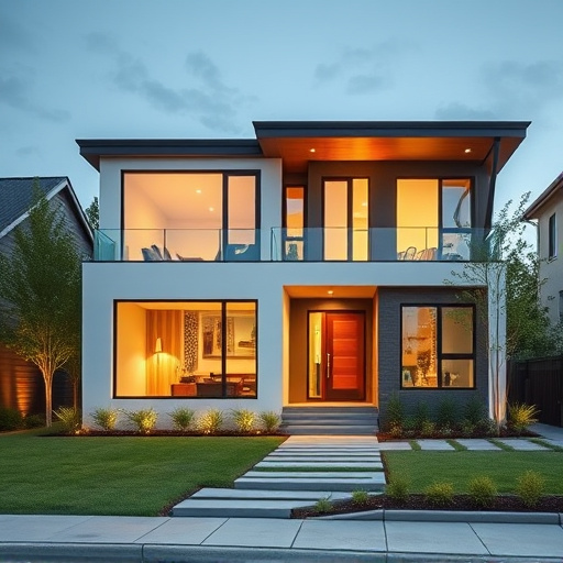 modern home exterior