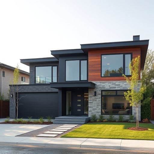 modern home exterior