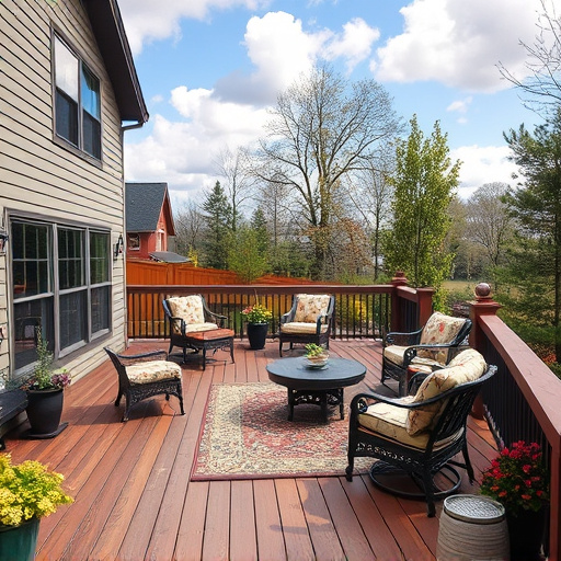 outdoor deck